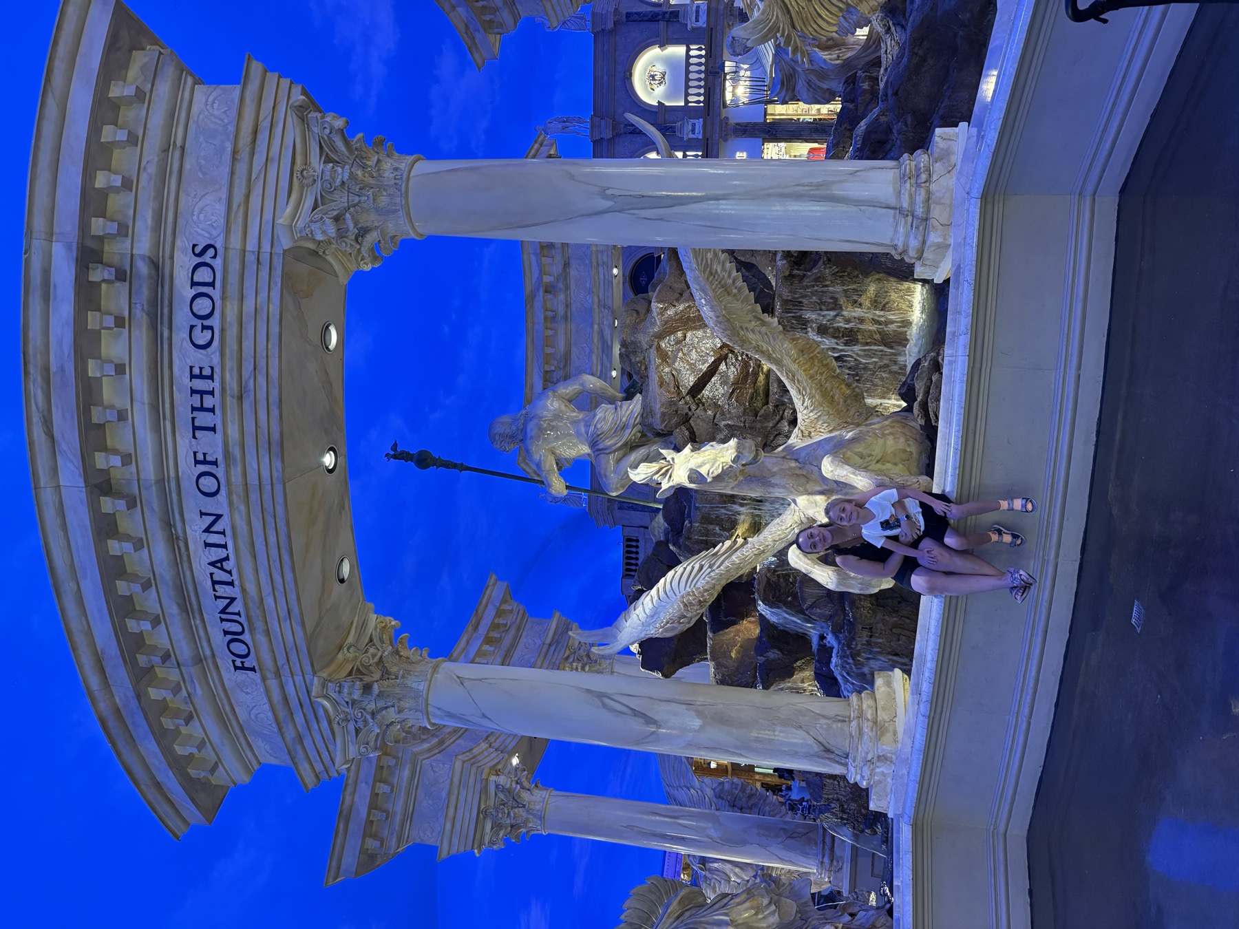 Las Vegas at child height: shine, scale, noise, and no obvious off switch