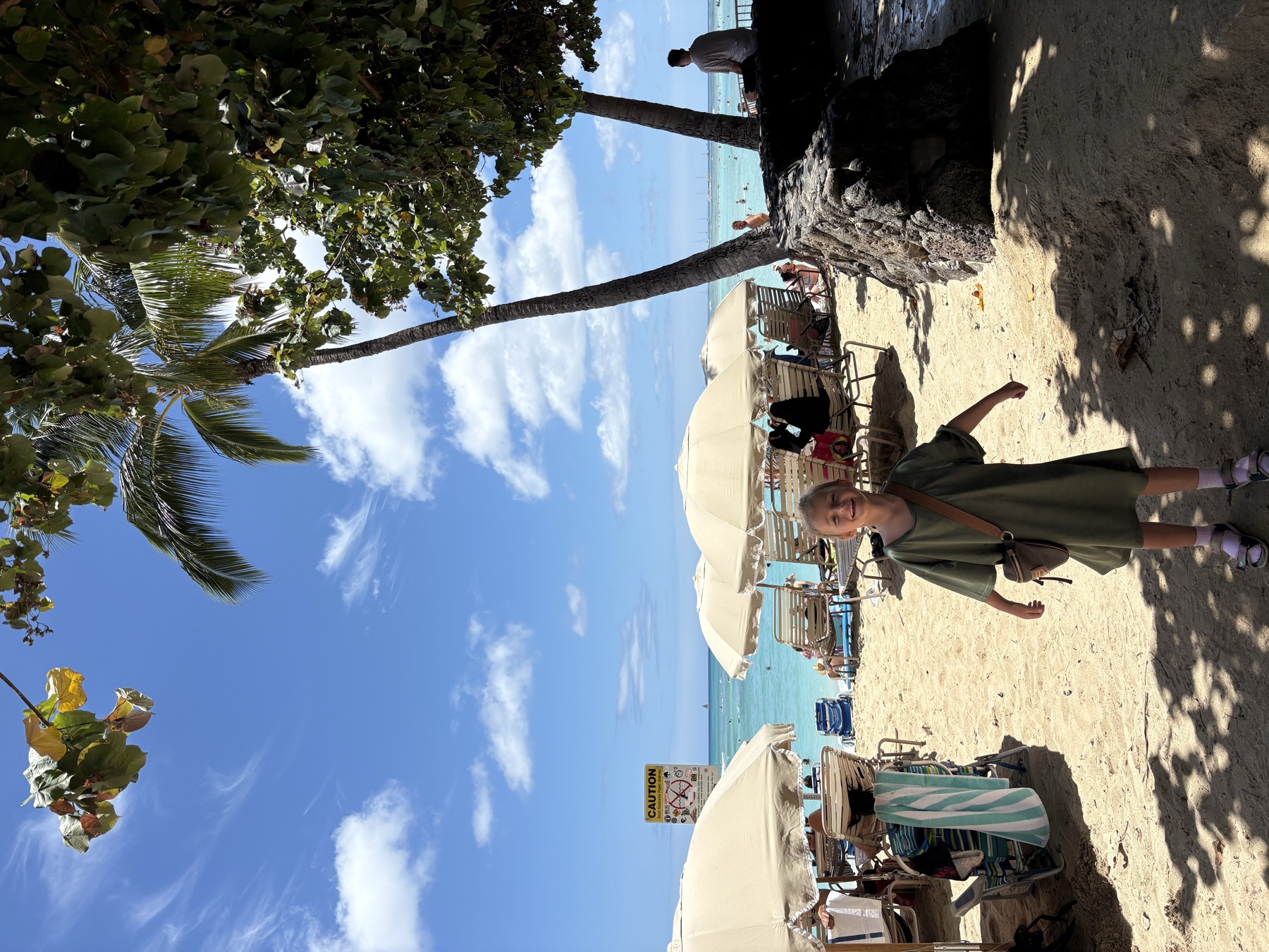 Waikiki, making a strong argument against overthinking the end of a family itinerary